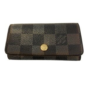 Authentic Vintage Louis Vuitton Damier Ebene 6-Key Holder Wallet